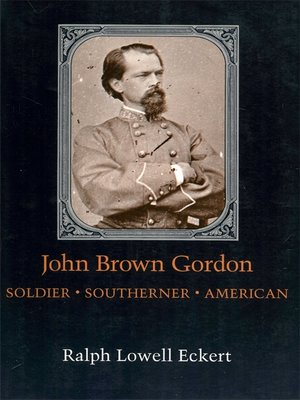 cover image of John Brown Gordon